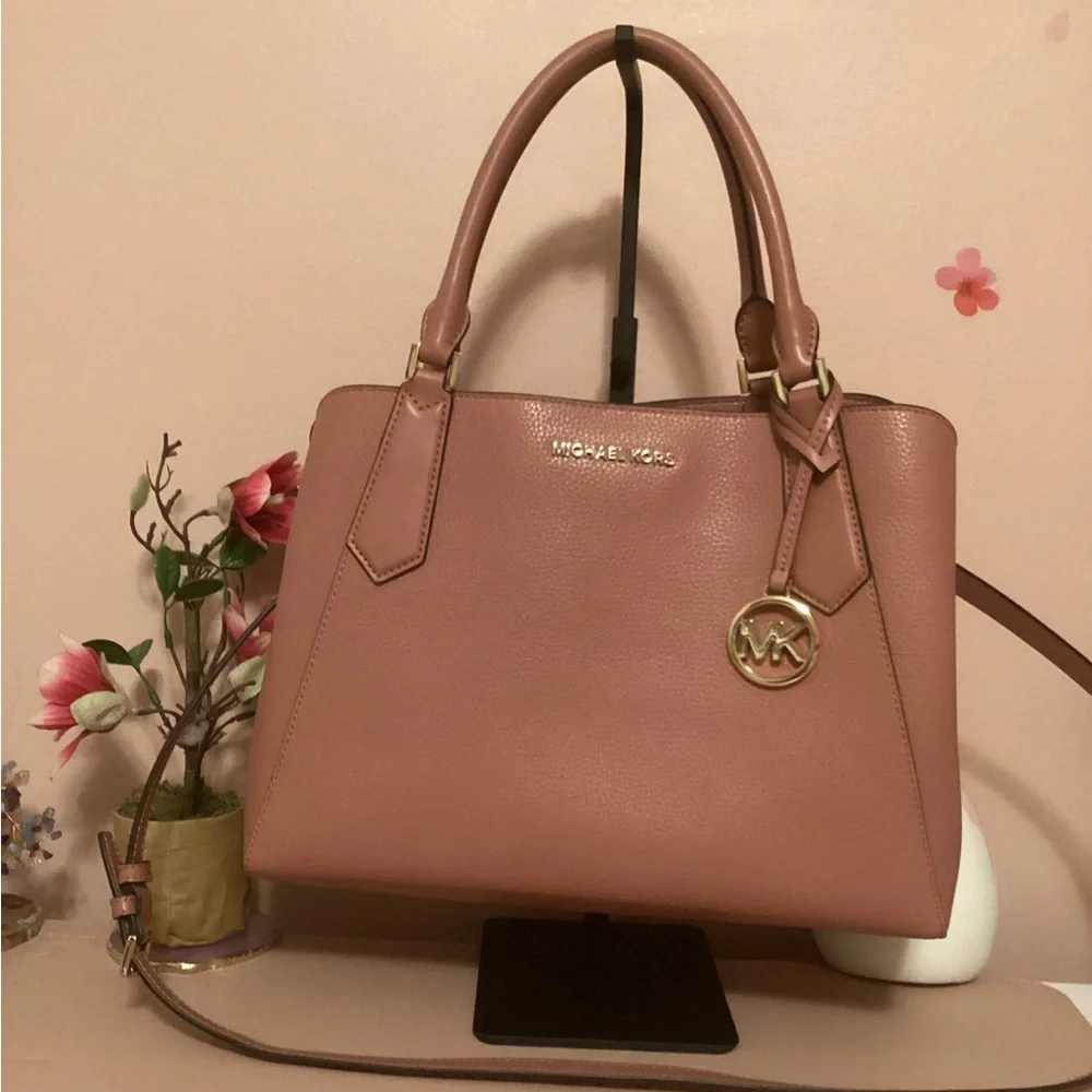 Michael Kors Blush Pink Satchel - Picture 1 of 6